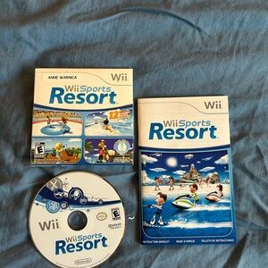 Nintendo Wii Sports Resort - White/Blue CIB